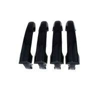 NLNKDTDPAK Outside Exterior Door Handle Catch Black 82651-3K000 826513K000 2006 2007 2008 2009 2010 Fit for Hyundai Sonata(4 Pieces)