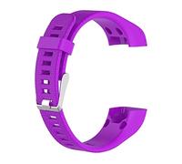 NLNKDTDPAK Replace Sports Strap WatchBand Fit For Garmin Vivosmart HR + Approach X10 X40 Watch Accessories Elastic Durable Silicone Wrist(7 UK)