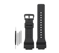NLNKDTDPAK Resin Rubber Silicone Watch Strap 18mm Bright Or Matte Men Women Watchband Bracelet Fit For Casio Fit For G-SHOCK DW-H5600 AQ-S810W AEQ-110(Matte black-B)