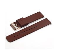 NLNKDTDPAK Silicone Strap Folding Buckle Fit For Samsung For Galaxy Watch Gear S2 S3 Quick Release Rubber Bracelet Band(Brown-RG)