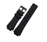 NLNKDTDPAK Silicone Strap T2N720 T2N721 TW2T76300 Men Sport Waterproof Rubber Wrist Bracelet Band Watch Accessories 16mm Fit For Timex(Black blue B)