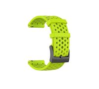 NLNKDTDPAK Silicone Watch Strap Spartan Sport Waterproof Wrist HR/Baro Sweatproof Band Fit For Suunto 9 D5 Replace Watchband 24mm Fit For Suunto(GREEN BLUE,Men Size)