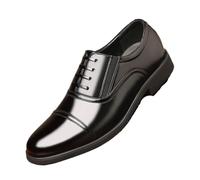 NLNKDTDPAK Spring and Autumn Business Three-Section Leather Shoes Baita Slip-on(6.5 UK)