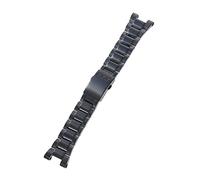 NLNKDTDPAK Stainless Steel Watchband Fit For Casio For G-Shock GST-210D S100D/S110D/W300/W110 Anti-fall Metal Replacement Strap Wrist(Nero)