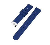 NLNKDTDPAK Strap Soft Silicone Strap MM300 Sbdc081 / 083 Spb101 20mm 22mm Wristband Accessories Fit For Sharkey(Blue,20mm)