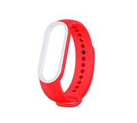 NLNKDTDPAK Sweatproof Silicone Replacement Bracelet Band Fit For Xiaomi Fit For Mi Band 6 5 Band6/5 Waterproof Strap Watch Accessories(2)