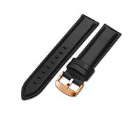 NLNKDTDPAK Watch Strap Brown With Rose Gold Watchband 14mm 18mm 20mm Fit For DW Fit For Daniel Fit For Wellington Watch Band(Rose-Black,12mm)