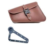 NLNNBCKVDV Motorcycle for R18 R1800cc R 1800CC 2020-2024 Motorcycle Cowhide Side Frame Bag Frame Bag Accessories(C)