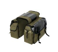 NLNNBCKVDV Motorcycle for Shadow 750 for Royal Enfield Bullet Ctx Motorbike Saddle Bag Motorcycle Riding Travel Waterproof Panniers Box Side Tools Bag Accessories(Army Green)