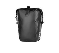 NLNPFGHVZY Bicycle Side 27L Waterproof Cycling Back Seat Rack Pack Bike Tail Pannier Storage Trunk Shoulder Bag 1PC Motorbike Saddle Bags(Black-25L-1PC)