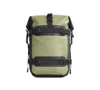 NLNPFGHVZY Bumpers Bag Waterproof 6L Motorcycle Side Frame Motorcycle Crash Bar Universal Tools Storage Motorbike Saddle Bags(Dark Green)