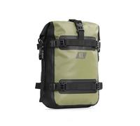 NLNPFGHVZY Bumpers Waterproof 6L Motorcycle Side Frame Crash Bar Universal Motor Riding Tools Storage Bag Motorbike Saddle Bags(Dark Green)