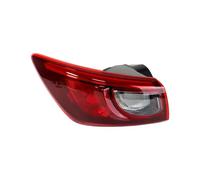 NLNPFGHVZY Car Rear Light Assemblies For Mazda Cx3 For Cx-3 2015-2019 Rear Tail Light Reversing Brake Lamp Signal Lamp Taillamp Housing Without Bulb(Only left)