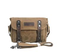 NLNPFGHVZY Detachable Motorcycle Waterproof Luggage Bag Riding Equipment One Shoulder Messenger Motorbike Saddle Bags(Khaki)