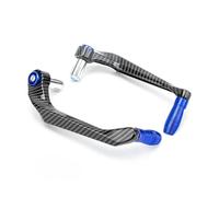 NLNPFGHVZY Dirt Bike Hand Guards Universal Motorcycle Handlebar Brake Clutch Levers Aluminum Alloy Motorbike Hand Guard Protector Brakes Modification Accessories Motorcycle Handguards(Blue 1pair)