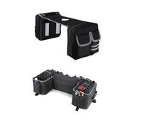 NLNPFGHVZY for 400 ATV Rear Rack Package Storage Motorcycles Fuel Tank Saddlebag Motorbike Saddle Bags(2 Bags)
