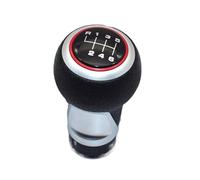 NLNPFGHVZY for A5 8T Type 2007-2015 6 5 Speed Gear Shift Knob Lever Stick Stick Shift Knob(RED 6 Speed)