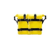 NLNPFGHVZY for CFMOTO for 800MT for 400GT for 650GT 800 MT 400 GT Motorcycle Frame Crash Bars Waterproof Bag Repair Tool Motorbike Saddle Bags(2PCS Yellow)