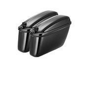 NLNPFGHVZY for Dyna V-Rod for Shadow for Vstar 650 for VTX 1100 1300 for Boulevard C50 Motorcycle Hard Saddlebags Universal Motorbike Saddle Bags(22L)