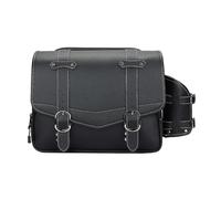 NLNPFGHVZY for Rebel 500 250 1100 300 15L Motorcycle Saddlebag Side Waterproof PU Motorbike Saddle Bags(Side Bag Only)