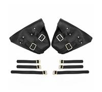 NLNPFGHVZY for Rebel CMX 300 500&ABS Models 2017-2022 1 Pair Motorcycle Black Leather Side Saddle Bags Motorbike Saddle Bags(Black)
