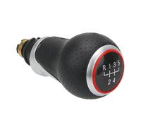 NLNPFGHVZY for Seat Leon MK1 5 6 Speeds Car Gear Shift Knob Stick Shift Knob(R Red 5 Gear)