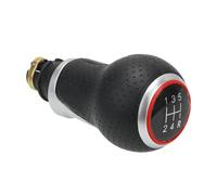 NLNPFGHVZY for Seat Leon MK1 5 6 Speeds Car Gear Shift Knob Stick Shift Knob(Red 5 Gear R)