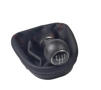 NLNPFGHVZY for Seat Leon MK2 1P 2005-2012 Car-Stying 5 6 Speed Car Gear Stick Shift Knob Stick Shift Knob(Red-5 Speed)