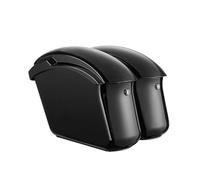 NLNPFGHVZY for Sportster for Dyna for Softail Motorcycle Hard Saddlebags 22L with Secure Locking Waterproof Saddle Bags Motorbike Saddle Bags