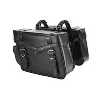 NLNPFGHVZY for Sportster for Softail for Dyna Road King V-Star Shadow Motorcycle Saddlebag Heavy Duty 30L PU Leather Luggage Throw Over Saddle Bags Motorbike Saddle Bags