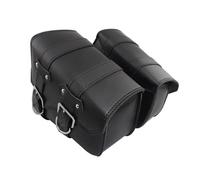 NLNPFGHVZY for Sportster XL 883 1200 48 72 1 Pair Universal Motorcycle PU Leather Saddlebags Side Tool Pouch Bag Luggage Saddle Bag Motorbike Saddle Bags