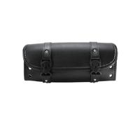 NLNPFGHVZY for Touring for Softail for Sportster for Dyna Fork Bags Motorcycle Tool Tail Storage Black/Brown Side Motorbike Saddle Bags(Black Bag)