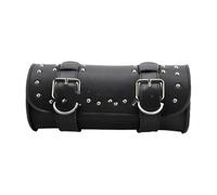 NLNPFGHVZY for Touring for Sportster for Dyna for Softail Universal Motorcycle Saddlebags Leather Side Storage Luggage Bags Front Tool Pouch Bag Motorbike Saddle Bags
