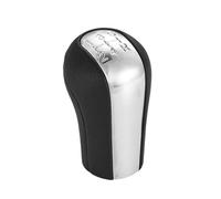 NLNPFGHVZY for Toyota AYGO 2005-2014 Car Gear Shift Knob Shifter Lever Stick Stick Shift Knob(Silver 5 Speed)