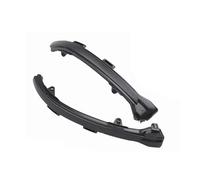NLNPFGHVZY For Vw For Golf Mk7 7.5 7 For Gti R For Gtd 2012 2013 2014 2015 2016 2017 2018-2025 Dynamic Turn Signal Led Rearview Mirror Indicator Light Wing Side Indicator(Smoked Lens)