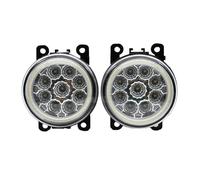 NLNPFGHVZY Front Fog Light For Suzuki For Swift AZ 2017 2018 2019 2020 2021 Fog Lamp Assembly Super Bright Fog Light 2pcs Fog Lights Angel Eyes Off Road Lights(9beads-Angel eye)