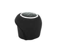 NLNPFGHVZY Gear Knob Shifter Head for Fiat Grande Punto EVO 2012 Car 5 Speed Shift Knob Shfiter Lever Stick Covered Leather Accessories Car Grip Head Lever(Black Line)