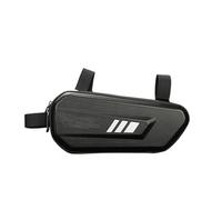 NLNPFGHVZY Moto Bag Hard Shell Triangle Frame Motorcycle Accessories Side Waterproof Front Tube Storage with Compartment Motorbike Saddle Bags(Left Side)
