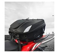 NLNPFGHVZY Motorcycle Back Seat Bags Waterproof Tail Bag Rear Multifunctional Helmet Moto Rider Backpack Motorbike Saddle Bags