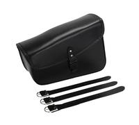 NLNPFGHVZY Motorcycle Bicycle Universal Waterproof PU Left Right Saddlebag Rear Side Travel Luggage Tool Phone Wallet Motorbike Saddle Bags(A Left)