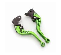 NLNPFGHVZY Motorcycle Brake System for HP2 Sport 2008 2009 2010 2011Adjustable Motorcycle Brake Clutch Lever Aluminum CNC Front Rear Drum Levers(Green 147mm)