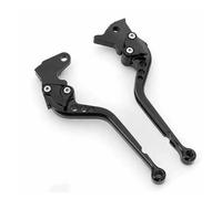 NLNPFGHVZY Motorcycle Brake System for HP2 Sport 2008 2009 2010 2011Adjustable Motorcycle Brake Clutch Lever Aluminum CNC Front Rear Drum Levers(Black 177mm)