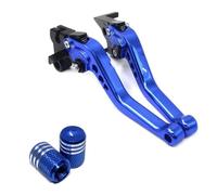 NLNPFGHVZY Motorcycle Brake System for YZF-R6 YZF R6 YZFR6 1999-2004 Motorcycle Brake Clutch Levers Handle Bar Handbrak(1 Set Blue)