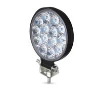 NLNPFGHVZY Motorcycle Headlamp Work Light LED 24V 12V 42W Mini Round Waterproof Spotlight 6000LM Driving Off Road 4X4 4WD For Truck Car ATV SUV Headlight(1 PCS)