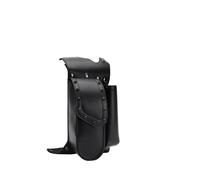 NLNPFGHVZY Motorcycle Luggage Bags for Touring Road King Electra Glide 93+ Motorcycle Saddlebag Guard Bags W/Water Bottle Cup Holder Tool Bag Motorcycles Helmet Bag(Left Side)