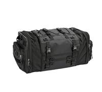 NLNPFGHVZY Motorcycle Tail Bag Waterproof 20L-60L Expandable Back Seat Saddle Bag Luggage Pannier Motorcycle Accessories Motorbike Saddle Bags(1 PCS Black 40L-60L)