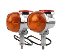 NLNPFGHVZY Motorcycle Tail Light For Suzuki Gt380 Gt550 Gt750 1 Pair Motorcycle Flashing Amber Indicator Tail Lights Turn Signals Modification Waterproof