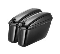 NLNPFGHVZY Multifunctional Motorcycle Tail Bag Motorcycle Universal Saddle Bags Side Boxs Luggage Tank Hard Case W/LED Taillight Waterproof(22L)