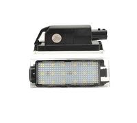 NLNPFGHVZY Number Plate Light For Clio Laguna 2 For Megane 3 For Twingo Master Vel Satis Wind Trafic Twizy License 2pcs LED Number Plate Light