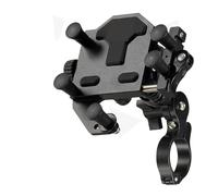 NLNPFGHVZY Phone Holder Bike 2025 High-end Aluminum Alloy Motorcycle Phone Holder Shock Resistant Electric Bike Anti Shake Riding Bracket Motorcycle Phone Mount(Square2)